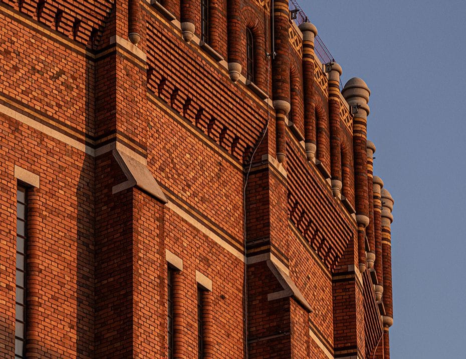 Gasometer fasad